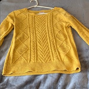 WOMEN’S | Mossimo Supply Co | Yellow Sweater